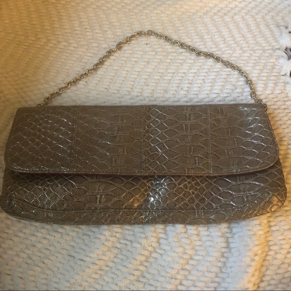 Grey clutch